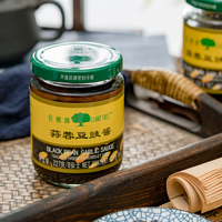 Vente en gros de sauce aux haricots noirs à saveur d'ail chinois sain pour marmite chaude de restaurant pour supermarché et épicerie