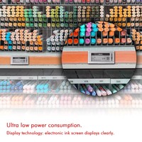 Étiquette de prix numérique pour supermarché, système d'étiquetage électronique ESL, écran TFT E-Paper de 2,1 pouces, 2,4G