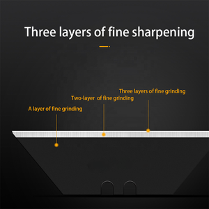 Thép carbon hình thang lưỡi dao gấp đặc biệt hình chữ T thay thế lưỡi cắt thực tế - Product Image 2