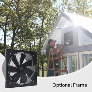 <span class=keywords><strong>พัดลม</strong></span>ระบายอากาศติดผนังแบบโซลาร์เซลล์ 40 วัตต์ 14 นิ้ว คุณภาพดีที่สุด กันน้ำระดับ IP68 ใช้พลังงานแสงอาทิตย์ สำหรับโรงเรือน รองรับ OEM - Product Image 3