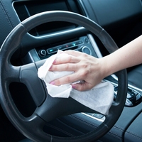 Lingettes nettoyantes portables pour l'intérieur de la voiture, lingettes pour tableau de bord de voiture