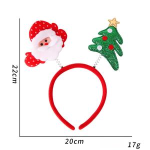 Suministros para Fiesta Diademas de Navidad de Papá Noel, Árbol y Alce, Adornos para la Cabeza con Formas Creativas para Año Nuevo, Artículos Populares Ahora - Product Image 6