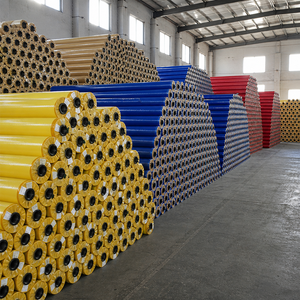 ผ้าใบกันน้ำโพลีเอสเตอร์ 1000D แบบสองด้านเคลือบ PVC สำหรับกันสาดกลางแจ้ง หนัก ทนทาน สีพื้น - Product Image 5