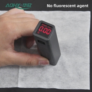 Échantillon gratuit Rouleau de <span class=keywords><strong>tissu</strong></span> non tissé 100% coton Spunlace personnalisé Matériau léger biodégradable pour serviette hygiénique - Product Image 4