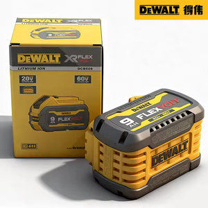 Dewalt DCB609 DCB609-2 DCB606 DCB606-2 20V/60V 9Ah Flex Volt Pil, DCD740 DCD740B DCD780 Araçları için LED Göstergeli - Product Image 5