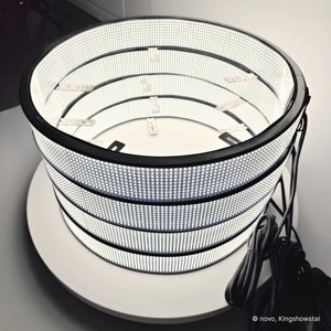 Kingshowstar Miễn phí dịch vụ bảo hành cho màu trắng tinh khiết 20row bánh xe đèn - Product Image 3