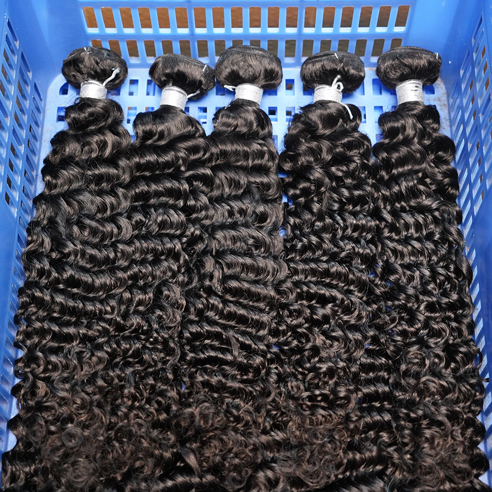 Paquete de cabello ondulado profundo