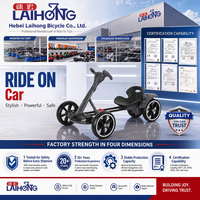 Kart électrique pliable pour enfants, sans installation, quatre roues, avec siège, portable, voiture jouet pour enfants