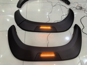 Taishua Pickup Phụ Kiện Xe bánh xe vòm ABS nhựa Fender Flare với ánh sáng cho Hilux Revo bánh xe bùn bảo vệ - Product Image 6