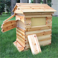 Colmena de Madera Langstroth, Kit Completo, Gran Oferta, Caja de Colmena con Sistema de Extracción de Miel Automática para Apicultura Comercial