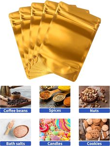 Sacchetti Richiudibili Personalizzati da 100 Pezzi, Buste Premium in Alluminio Antiodore (10x15 cm) per Confezioni <span class=keywords><strong>di</strong></span> Lusso e Regali - Product Image 3