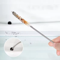 Réfrigérateur trou de vidange sabot décapant drague outils de nettoyage réfrigérateur trou brosse sortie d'eau nettoyant pour le nettoyage domestique