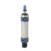 Corps principal d'actionneur pneumatique cylindrique rond mini en alliage d'aluminium MAL avec installation facile en provenance de Chine