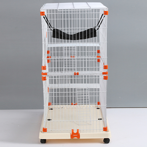 Lüks kedi kafesleri Metal büyük kediler için ev <span class=keywords><strong>2</strong></span> veya 3 katmanlı - Product Image 2