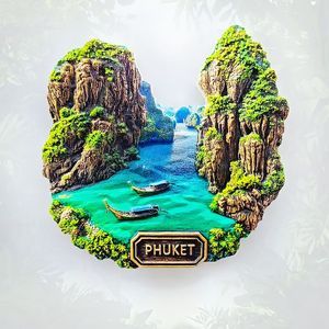 แม่เหล็กติดตู้เย็นรูปทิวทัศน์ประเทศไทยสติกเกอร์แม่เหล็กติด3D ของขวัญของที่ระลึกการเดินทางแม่เหล็กติดตู้เย็นสำหรับตกแต่งบ้าน - Product Image 1