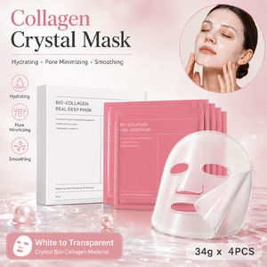 Maschera Viso Coreana al Collagene Sbiancante Personalizzata all'Ingrosso, Patch al Collagene per il Viso con Etichetta Privata per Personalizzare il Tuo Marchio - Product Image 6