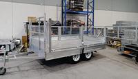 Remorque Plateau Utilitaire Galvanisée 12x7 pour le Transport du Bois, etc. - Vente Directe Usine