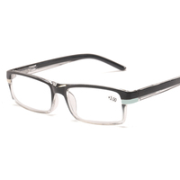 Gafas de lectura simples, anteojos de lectura con montura completa, con prescripción de Pc, baratos, 1020