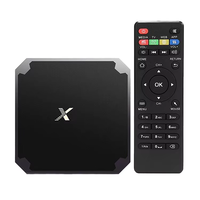 Boîtier IPTV X96mini Android 7.1 4K HD le Moins Cher 2021, Amlogic S905w X96 Mini 2Go 16Go, Smart Android OTT TV Box