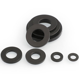 Rondelles plates en nylon noir M2 M3 M4 M5 M6 M12, prix direct usine, diverses tailles métriques pour applications variées - Product Image 4