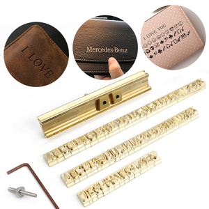 Moule de gaufrage personnalisé pour logo, lettres, chiffres et symboles en laiton, pour découpe de lettres de 6mm, 8mm, 10mm - Product Image 6