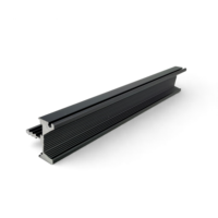 Poignées de meuble modernes avec embout de finition pour armoire, commode, tiroir – Profil en alliage d'aluminium écologique, bord dissimulé, OEM, antirouille