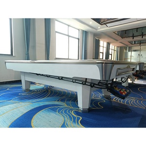 Nhà Máy Trực Tiếp 9 Bóng Hồ Bơi Bảng 8ft 9ft Slate Với Tự Động Bóng Trở Lại Hệ Thống Hợp Kim Nhôm Túi Cho Snooker - Product Image 6