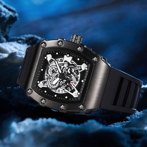 2025 New Top Luxurious Sports Waterproof Men Hollow <b>Watch</b> Fashion Business <b>Skeleton</b> Men Quartz Wristwatches Mechanical <b>Watches</b> - Product Image 3