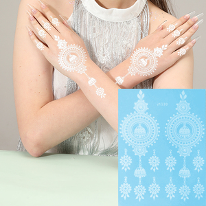 Autocollants de <span class=keywords><strong>tatouage</strong></span> au henné temporaires imperméables à l'eau, style indonésien, pour femmes et filles - Product Image 5