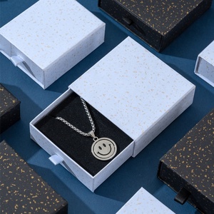 Boutique Necklace Drawer Case | Portable Embossed Sliding Box | Quality Support - Product Image 6