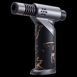 Encendedor de Gas para cigarros con logotipo personalizado de alta calidad, llama eléctrica, antorcha de butano, caja fuerte de plástico y Metal desechable para viajes de Camping - Product Image 5