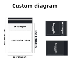 Изготовленный на заказ логотип напечатанный экспресс-доставка EMS <span class=keywords><strong>DHL</strong></span> конверт Доставка почтовые курьерские Конверты Сумки - Product Image 5