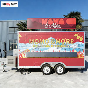 Remorque alimentaire mobile pour boissons et café, cuisine entièrement équipée, certifiée CE, pour bonbons et chips - Product Image 5