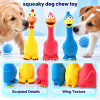 Jouet à mâcher pour chien en caoutchouc QKEE, résistant aux morsures, nettoyage des dents, jouet interactif pour molaires, pour chiens