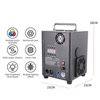 Machine à Effets Scéniques DJS SPARKULAR Cascade de Jet d'Eau pour Gaming, Systèmes Sonores DJ en Fer pour Clubs, Utilisation Intérieure/Extérieure, Capacité 10-15kg, Sûre, Noire