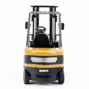 Mini Metal <b>Forklift</b> Truck Construction Vehicle <b>Toy</b> for Boys SJY-1717 1/50 Simulation Die-cast <b>Forklift</b> Truck Model - Product Image 2