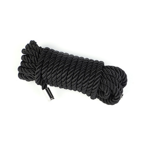 Corde de bondage à embout métallique 5m 10m Cordon rond pour adultes Utilisation BDSM - Product Image 4