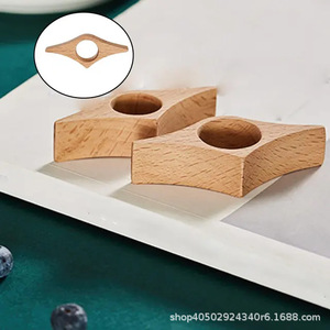 Prensa para libros de madera, soporte para libros de 8,5x3,5x1,5 cm, para lectura con una sola mano, clip para libros - Product Image 1