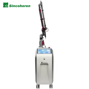 USA 510K Medical CE approved Sincoheren Q Switched Nd YAG Laser Tattoo Removal Hyperpigmentation Laser Genesis Removal System