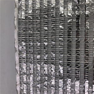 HDPE Reflective Aluminum Frame <b>Shade</b> Cloth with Removable Cover and Windproof Design - Product Image 5