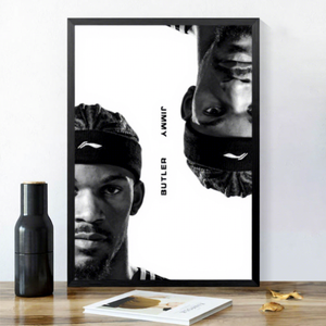 Póster Conmemorativo <span class=keywords><strong>de</strong></span> Estrella <span class=keywords><strong>de</strong></span> Baloncesto, <span class=keywords><strong>Arte</strong></span> Decorativo para Pared, para Gimnasio y Decoración del Hogar - Product Image 2