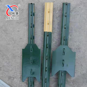 Palo a T per Recinzione in Acciaio Verniciato a Polvere Verde di Alta Qualità per Uso Esterno Opzioni di Altezza 6-12 Piedi - Product Image 4