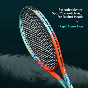 Raquette de tennis adulte en carbone intégral, rebond élevé, unisexe, professionnelle, haute performance, vente en gros - Product Image 2