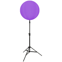 Ballon coloré gonflable 12 pouces avec trépied, lumière LED pour la fête en plein air pour la décoration