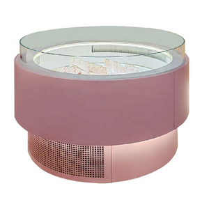 Vitrine réfrigérée à air pour boulangerie, 1 porte, avec mode de refroidissement par ventilateur à dégivrage automatique pour l'exposition de gâteaux au chocolat - Product Image 2