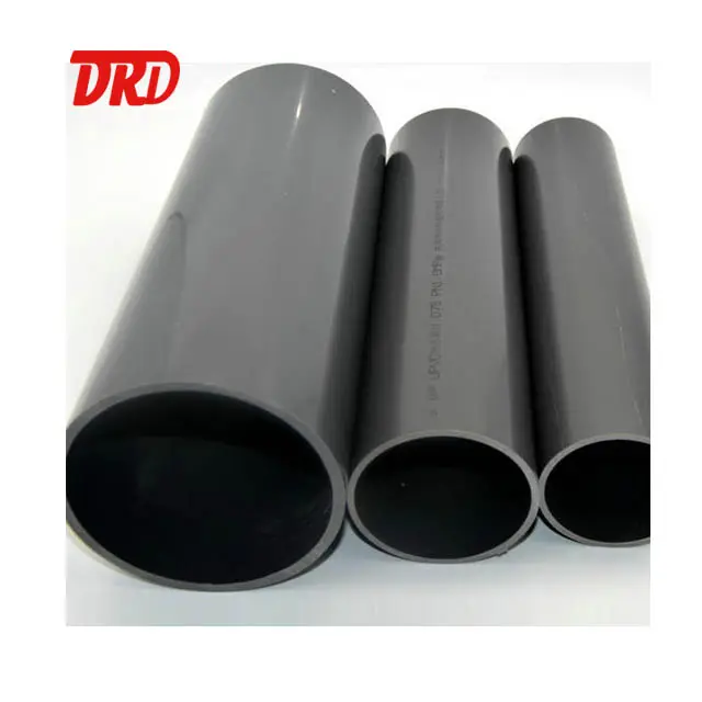 Nóng bán cống ống nhựa trắng 50 75 110 160 200 mét đường kính PVC ống PVC Ống lắp ống
