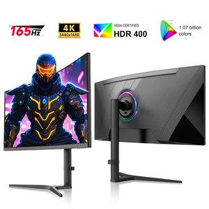 <span class=keywords><strong>Monitor</strong></span> LCD de 34 Pulgadas, 144hz 165hz 4k, Pantalla de Computadora con Barra de Luz RGB, Monitores Curvos para Juegos, <span class=keywords><strong>Monitor</strong></span> Curvo de 34 Pulgadas - Product Image 4