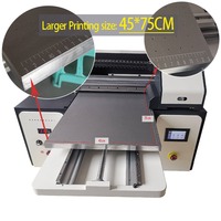 Imprimante UV DTF à jet d'encre numérique haute vitesse pour cartes de visite, chaussures plates, bouteilles, etc.
