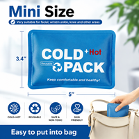 Mini-packs de gel réutilisables (lot de 6) – Thérapie chaude et froide pour blessures, maux de tête, dent de sagesse, gonflement du visage et soulagement de la douleur