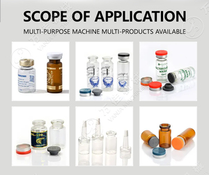 ماكينة تغطية شبه آلية للزجاجات الفموية والفقاقيع الصغيرة/ماكينة تغطية وإغلاق الفقاقيع المكشكشة/ماكينة تغطية الفقاقيع بسعر رخيص - Product Image 6